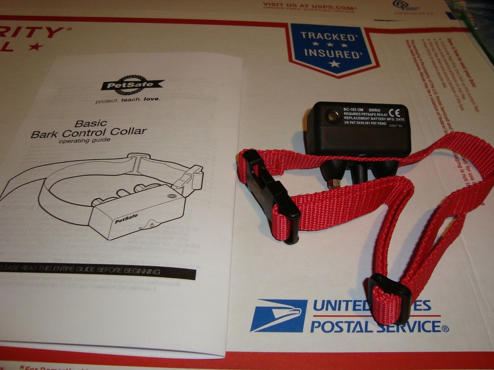 PetSafe Dog Stop Bark Shock Static Automatic Collar Training Pet Trainer Medium
