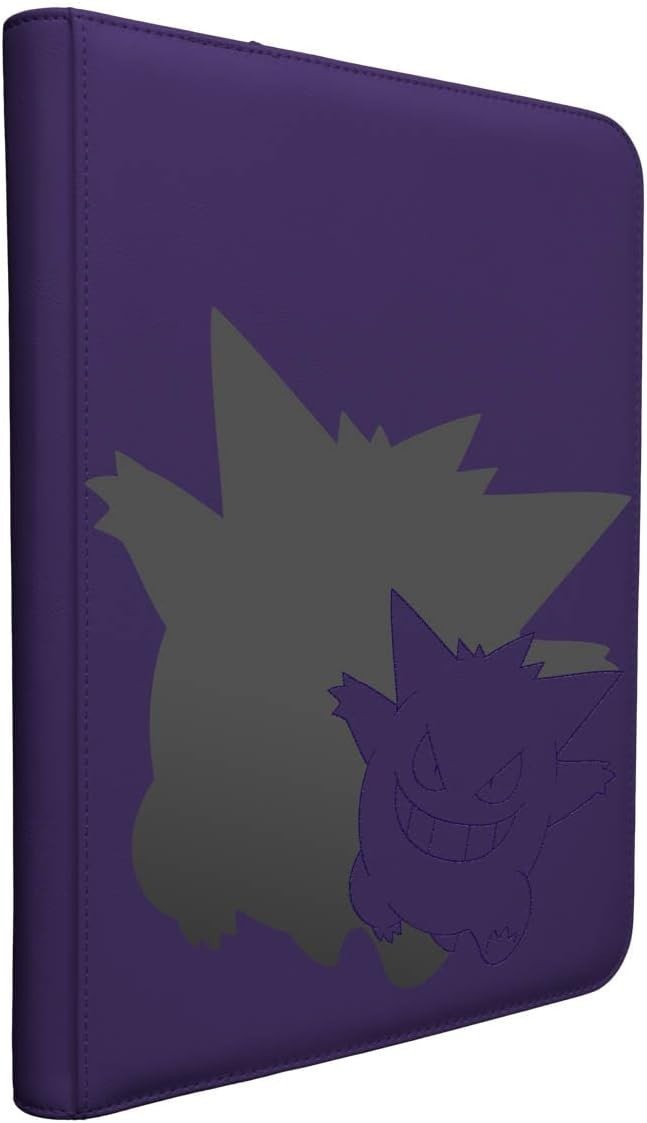 Pokemon PREMIUM Elite Zipped Binder - Ultra PRO Side Loading 9 Pocket - Gengar