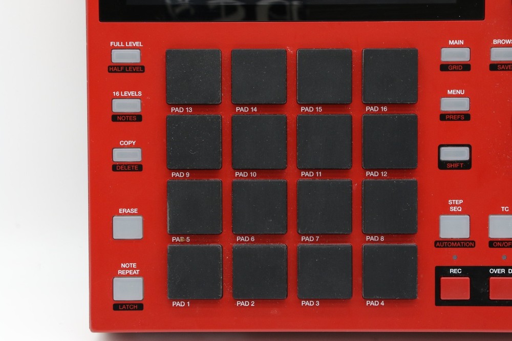Akai Professional MPC One Plus + Drum Machine Sampler - Red