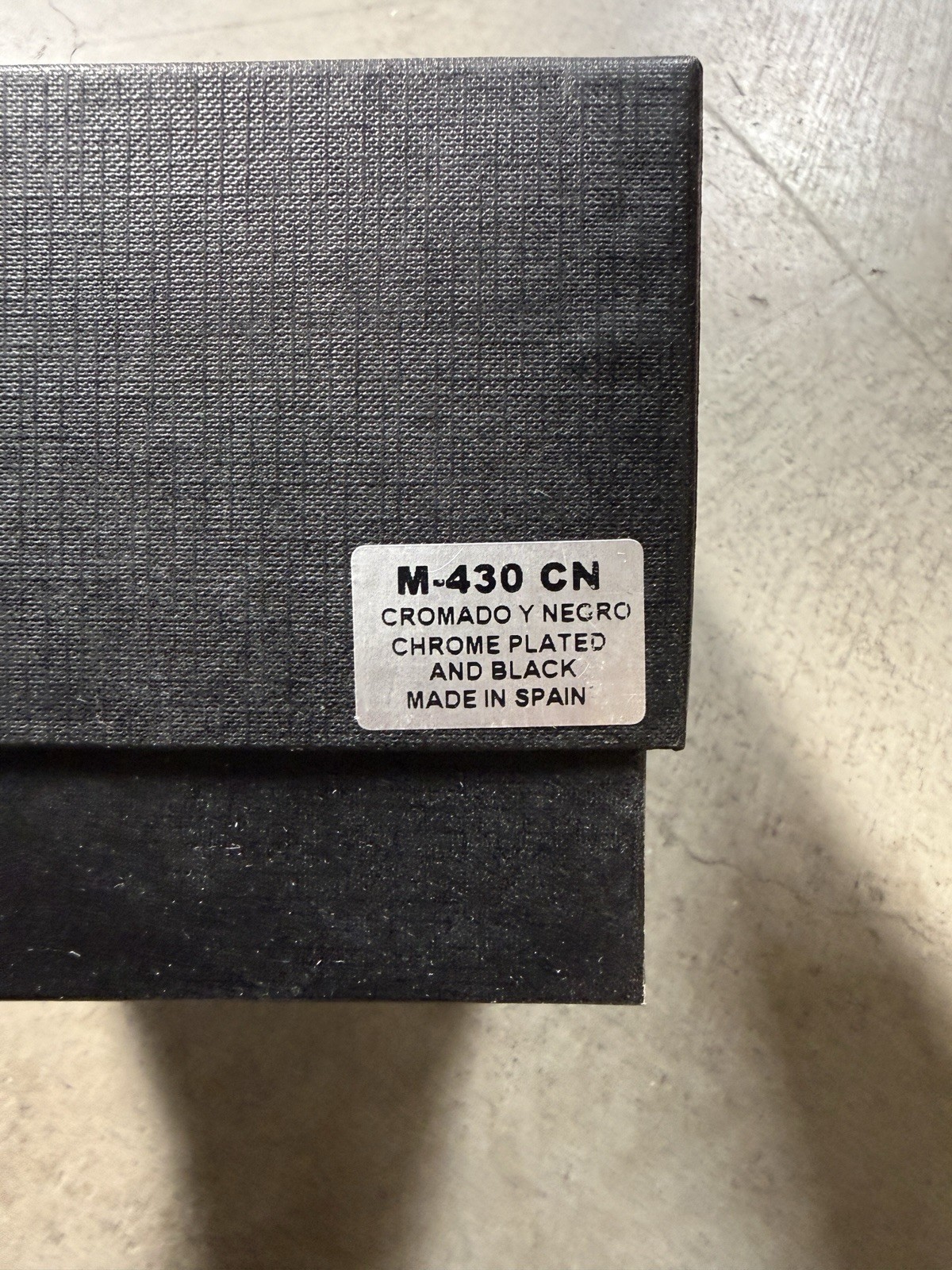 El Casco Chrome Pencil Sharpener M-430 CN NIB Spain