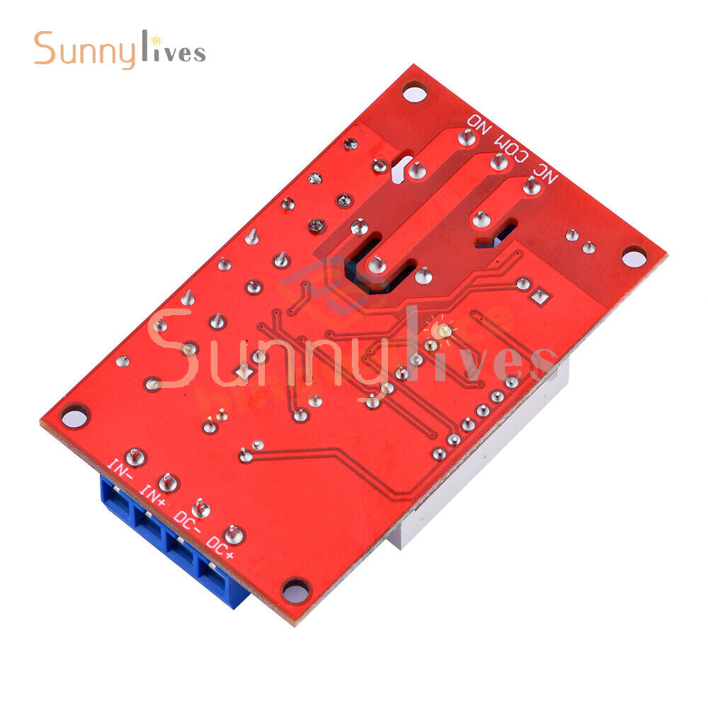 DC5V/12V/24V Time Delay Relay Module Timing Optocoupler Isolated Pulse Cycle US