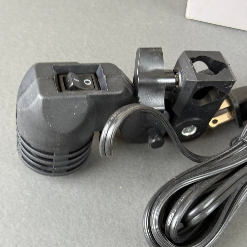 E27 Single Socket Light Stand Mount Umbrella Holder Black NEW