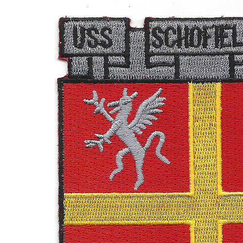 USS Schofield FFG-3 Guided Missile Frigate Ship Patch