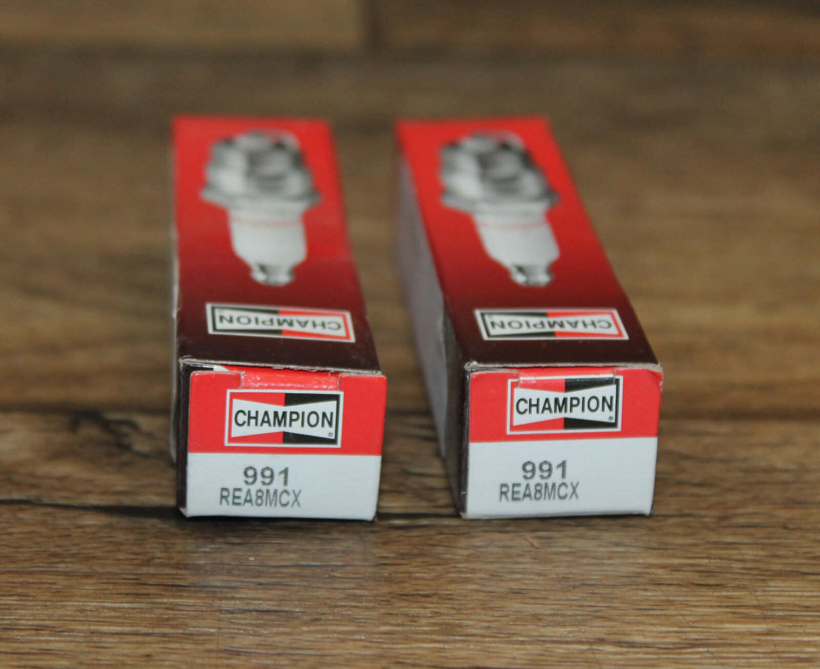 New Set of 2 Champion Spark Plugs REA8MCX Polaris Sportsman 850 2009-11 3022225