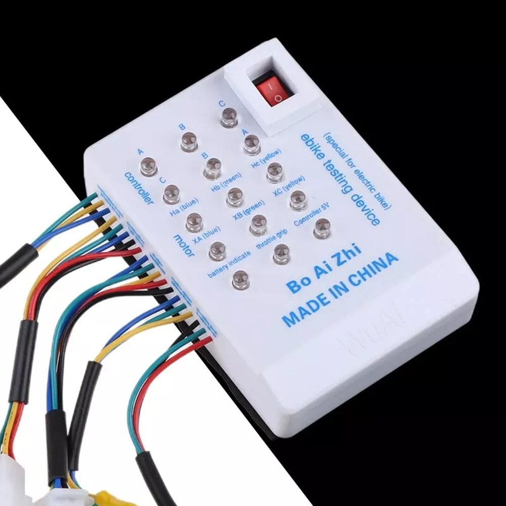 Ebike 24V/36V/48V/60V Motor Controller Tester Brushless Motor Controller Tester