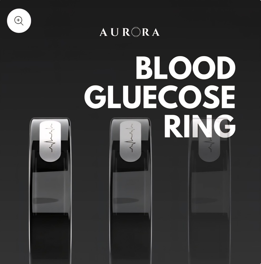 Aurora Eclipse : Glucose Smart Ring + ECG & BP