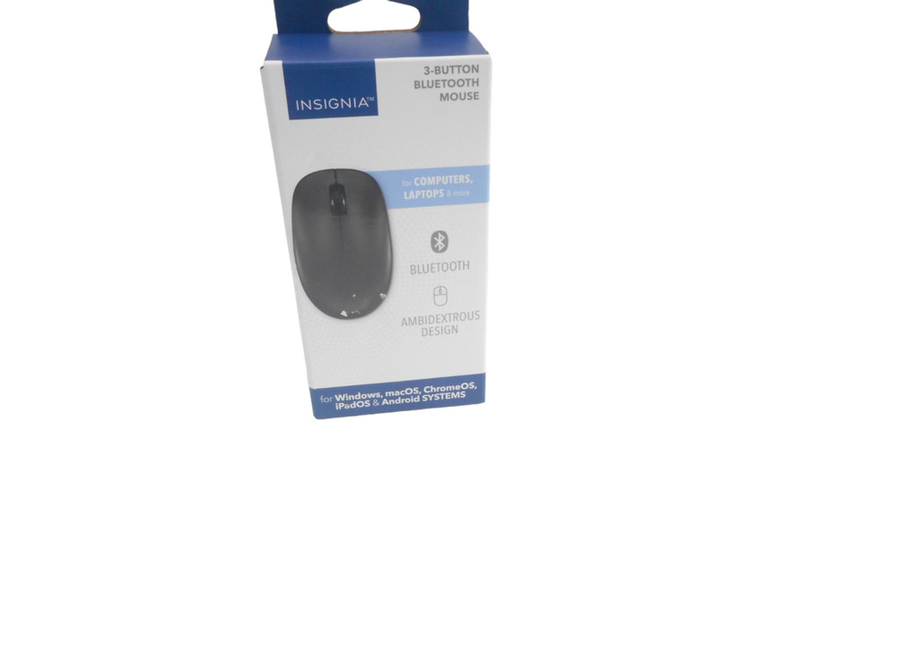 Insignia 3-Button Bluetooth Mouse - NS-PM3NK3B24 - NEW