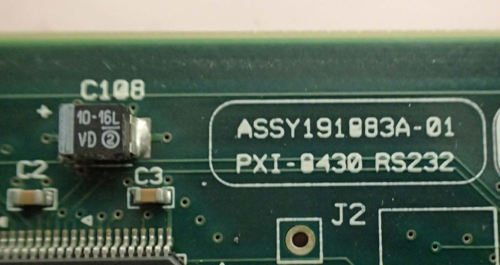 NATIONAL INSTRUMENTS NI PXI-8430 RS232 PXI SERIAL INTERFACE MODULE