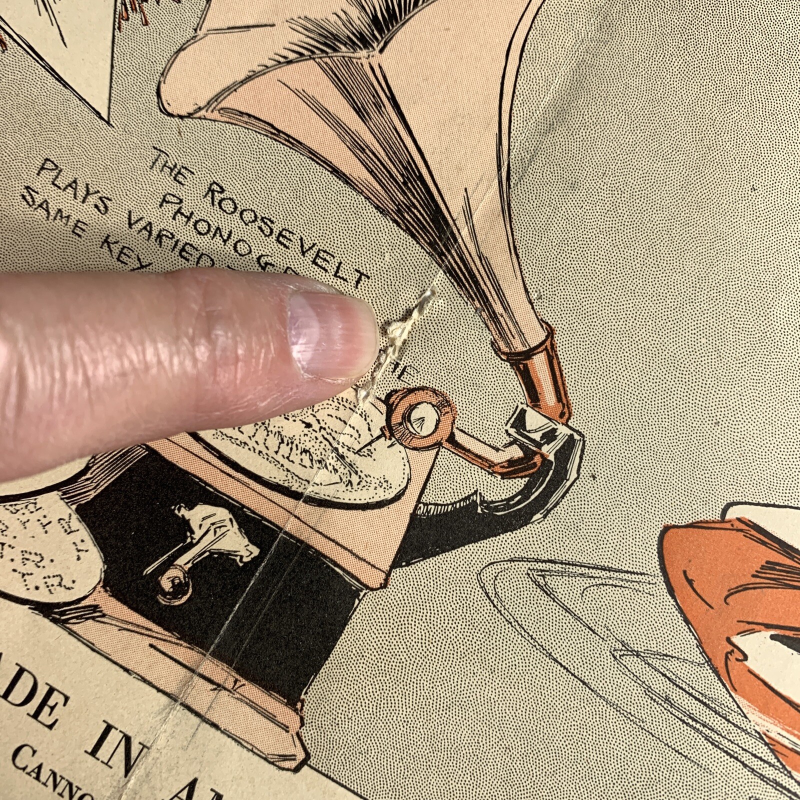 WWI 1915 Not Political Corr 2 Page Ad President Wilson No German Toys Christmas