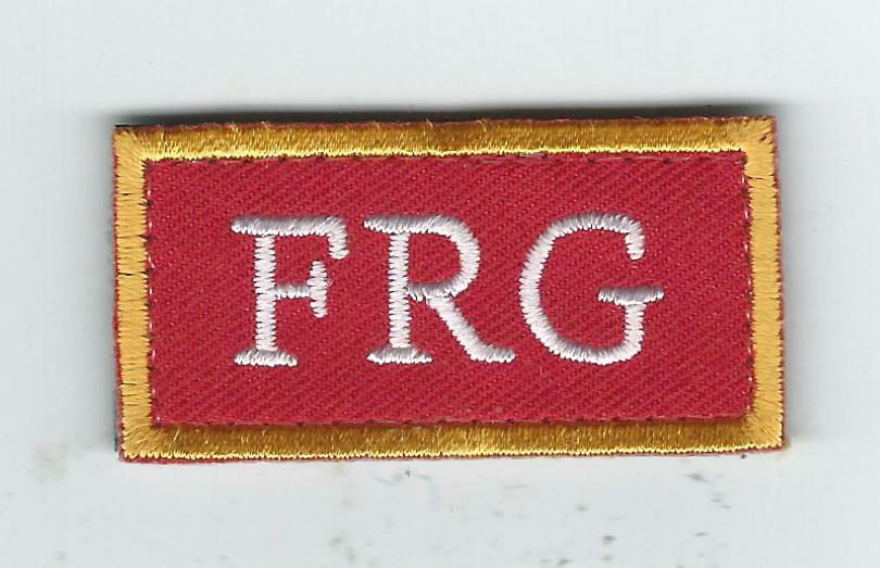 924th AIR REFUELING SQUADRON "FRG" PPP patch