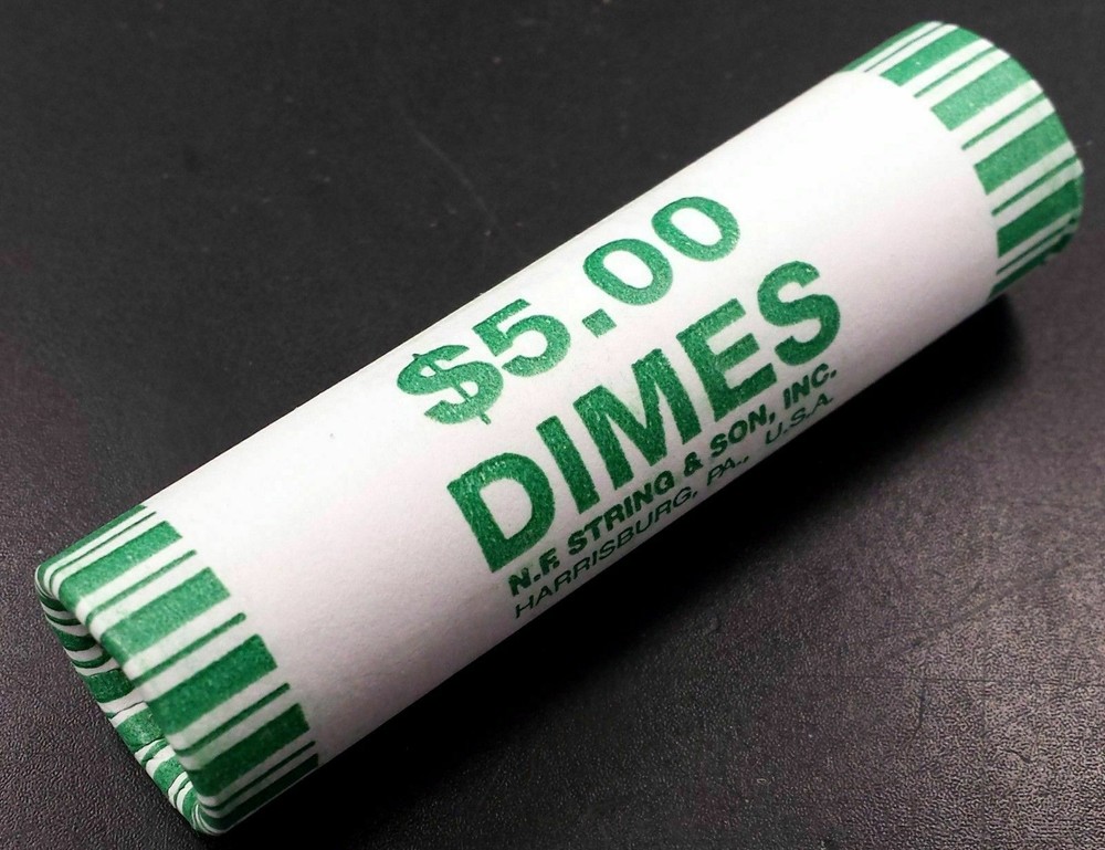 1998-P Uncirculated ROOSEVELT DIME ROLL