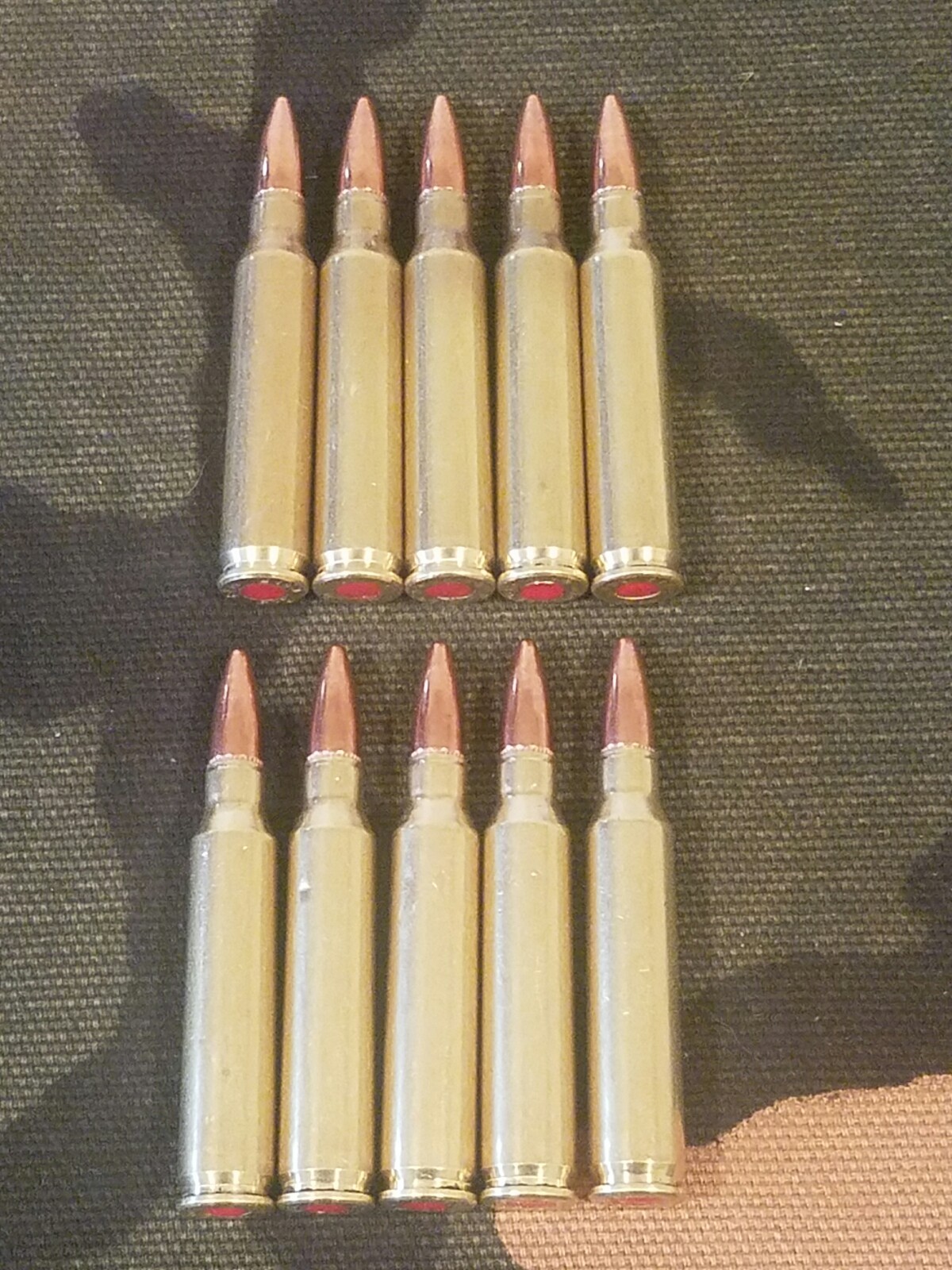 223/5.56 SNAP CAPS SET OF 10 (Safety Red)