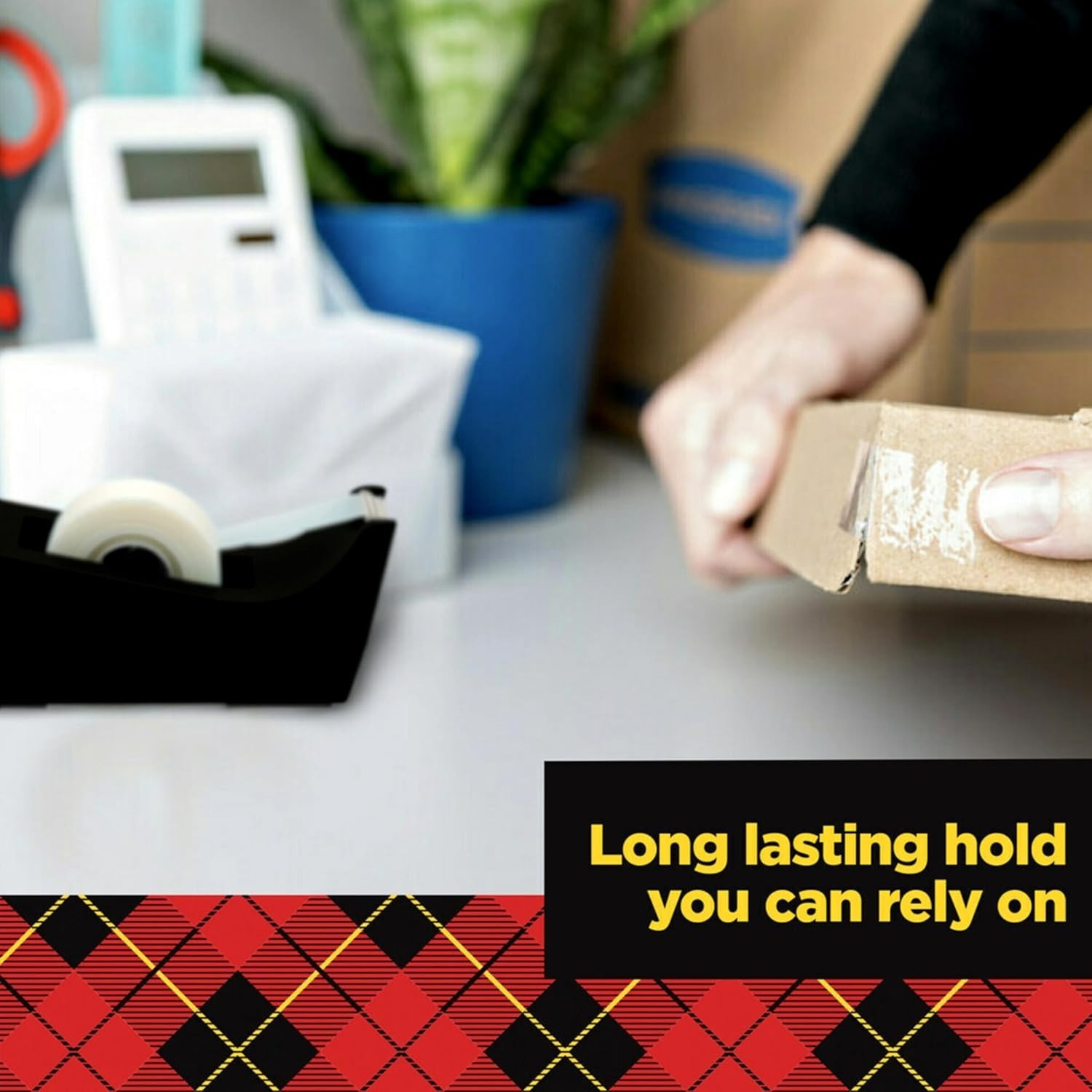 Scotch Transparent Tape 3/4" x 250", 3 Pack (6 Rolls) Strong Clear Adhesive 3M