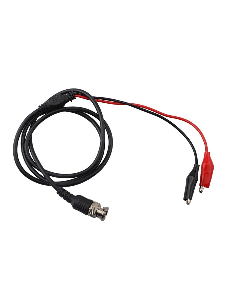 Crocodile Clip Adapter Set with BNC Connector for Laboratory Testing Needs