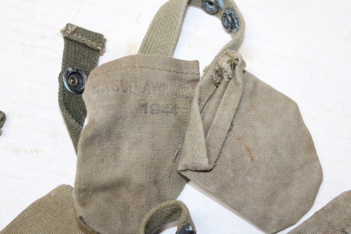 1 ORIGINAL US Military WWII M1 GARAND 03A3 RIFLE MUZZLE COVER 1944 1 Used