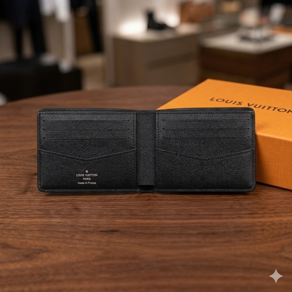 Louis Vuitton Slender Wallet Monogram Eclipse M62294