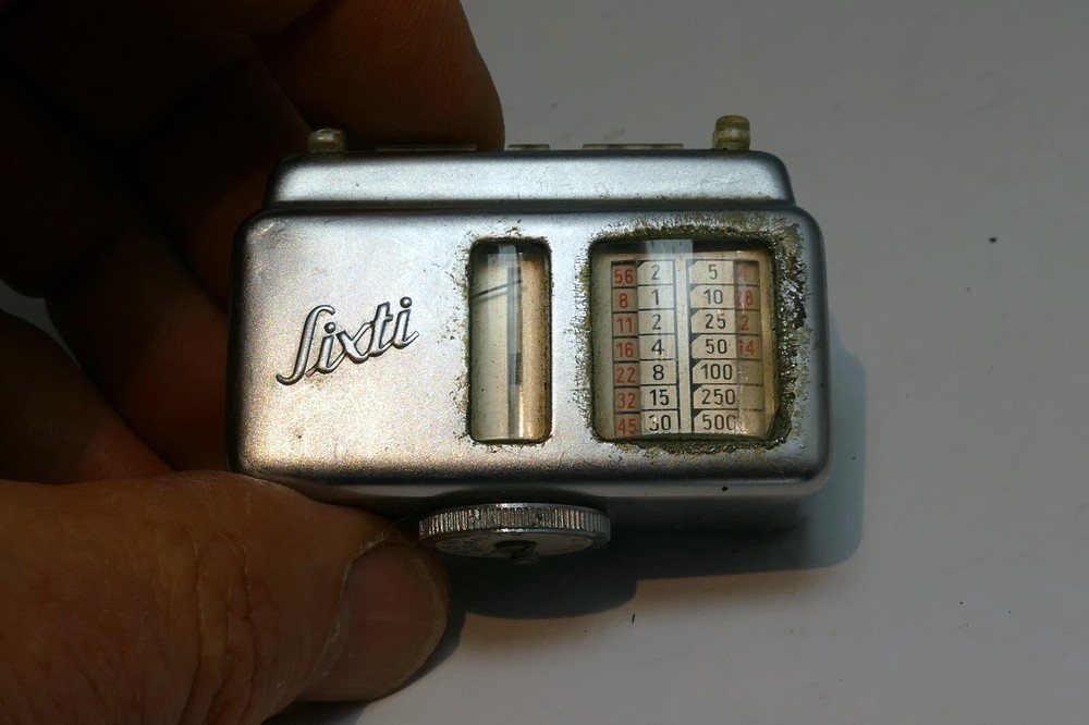 Gossen Sixti Automatic Compact Exposure Light Meter works