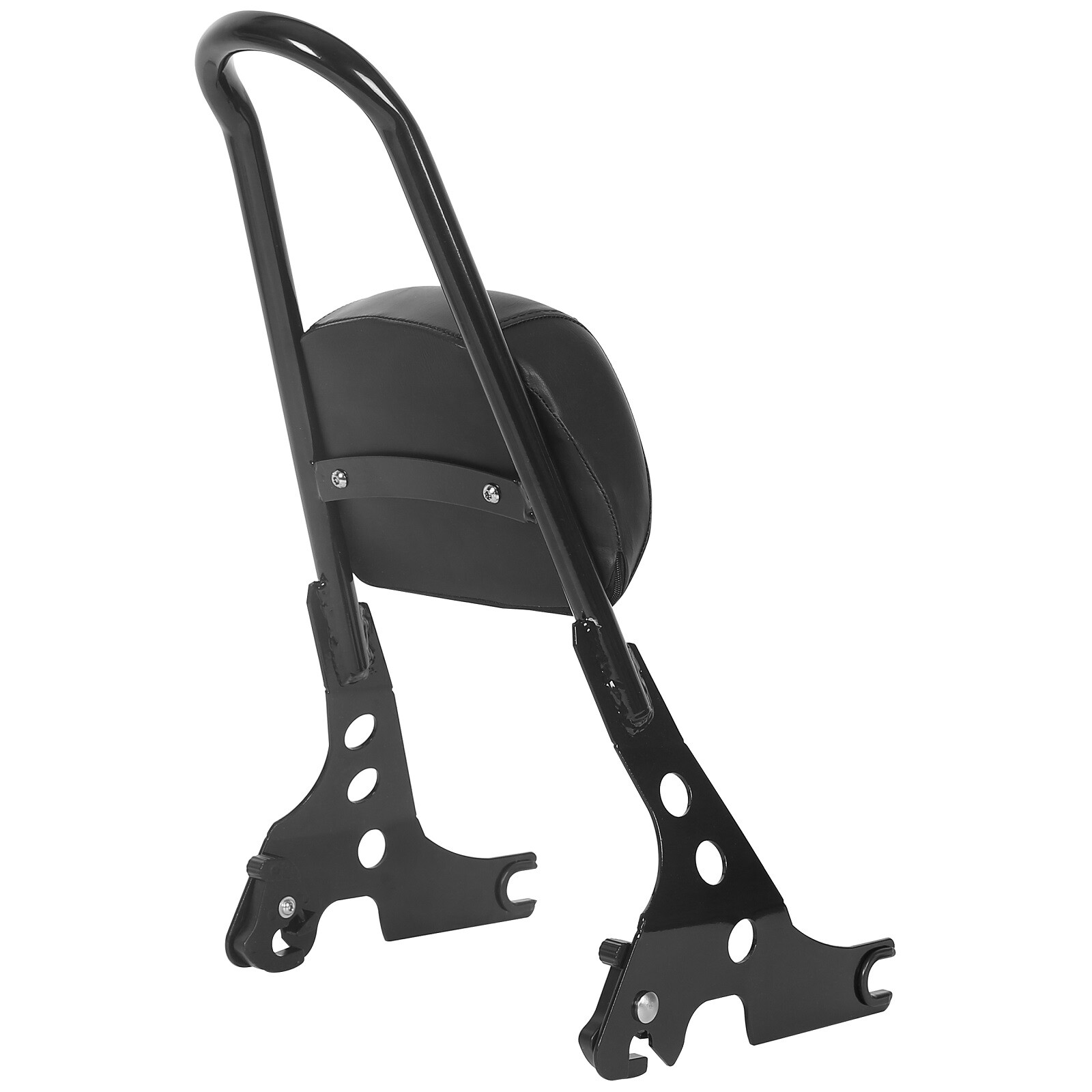 Detachable Passenger Sissy Bar Backrest Pad For Harley Sportster 1200 883 04-UP