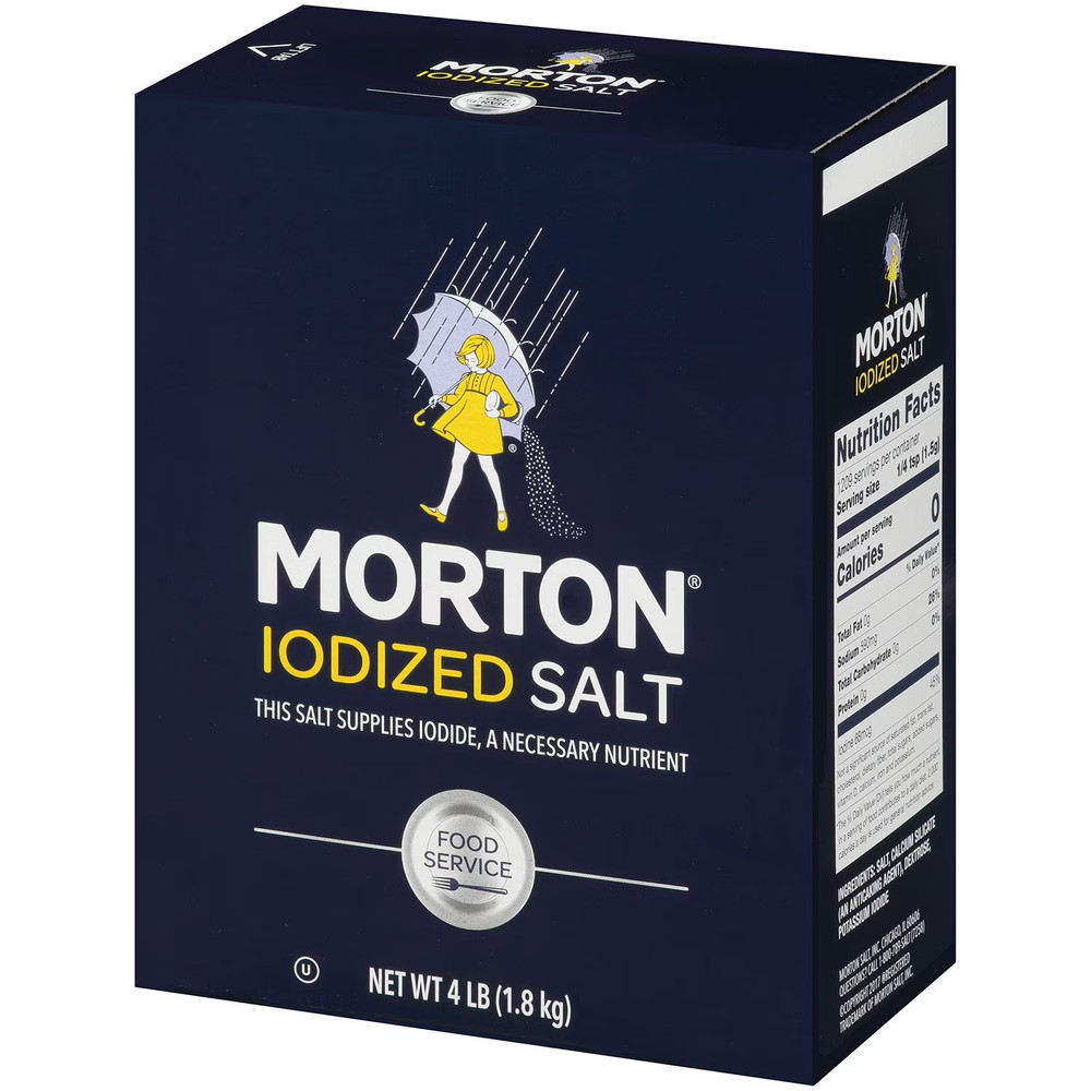 Morton Iodized Salt 64 Oz