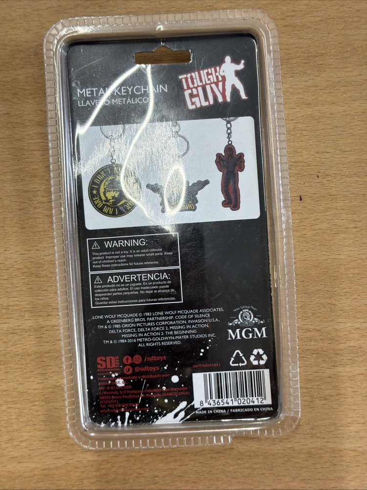 Tough Guy Metal Key Ring