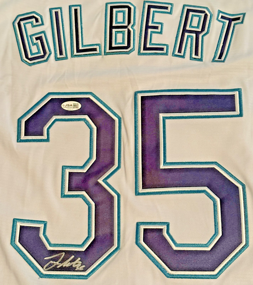 Logan Gilbert signed auto autographed Seattle Mariners Jersey JSA COA