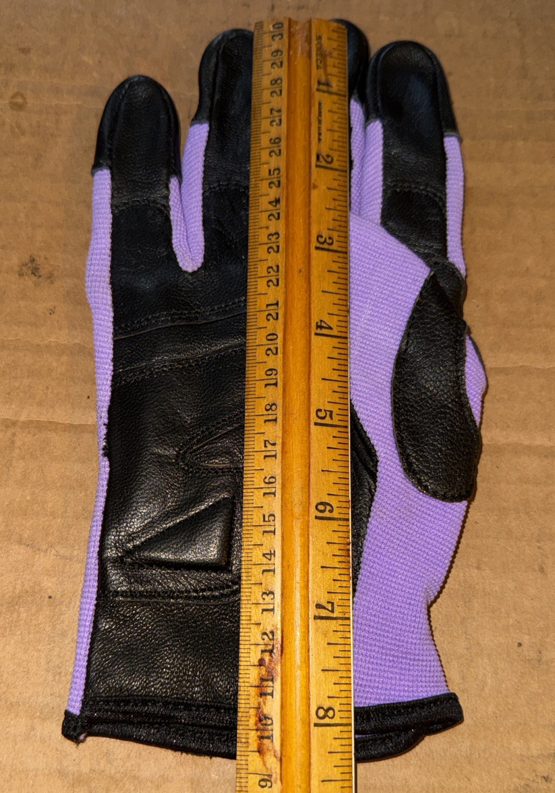 SELF DEFENCE WEIGHTED SAP GLOVES LRGE WITH STEEL SHOT INSIDE - Size Large
