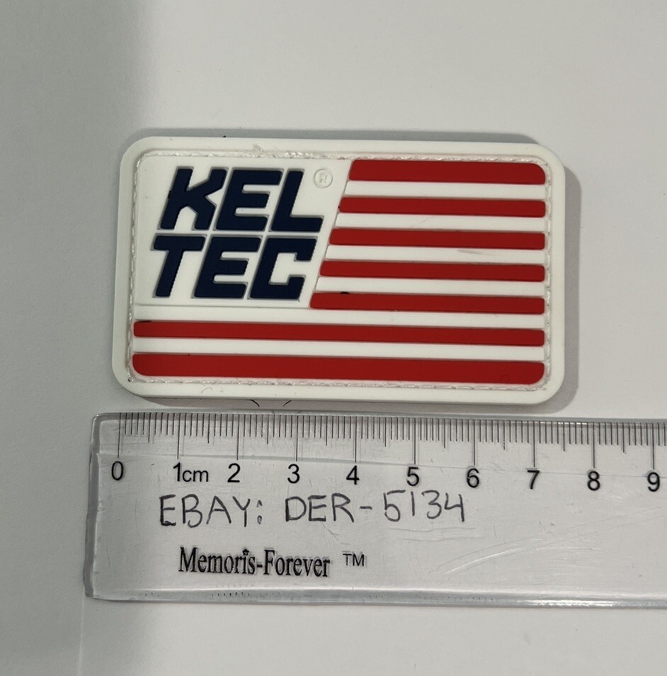 NEW Kel Tec Flag Hook and Loop PVC Patch FREE SHIPPING