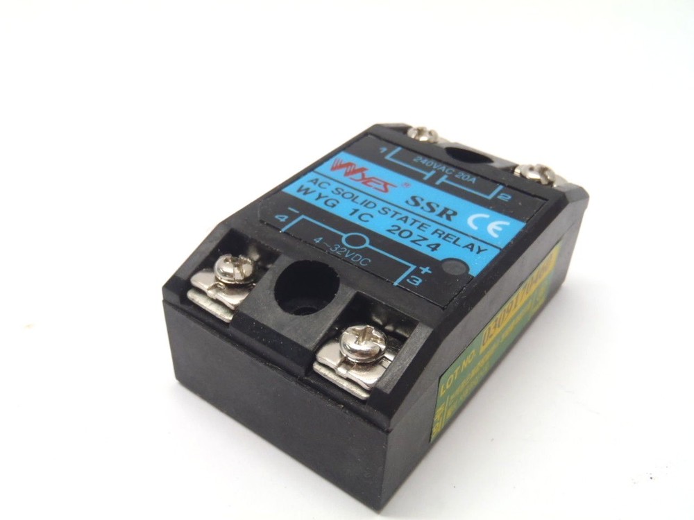 Wyes SSR WYG 1C 20Z4 Solid State Relay 240VAC