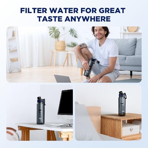 UF ACF Replaceable Filters for Membrane Solutions C3 Water Filter Bottle