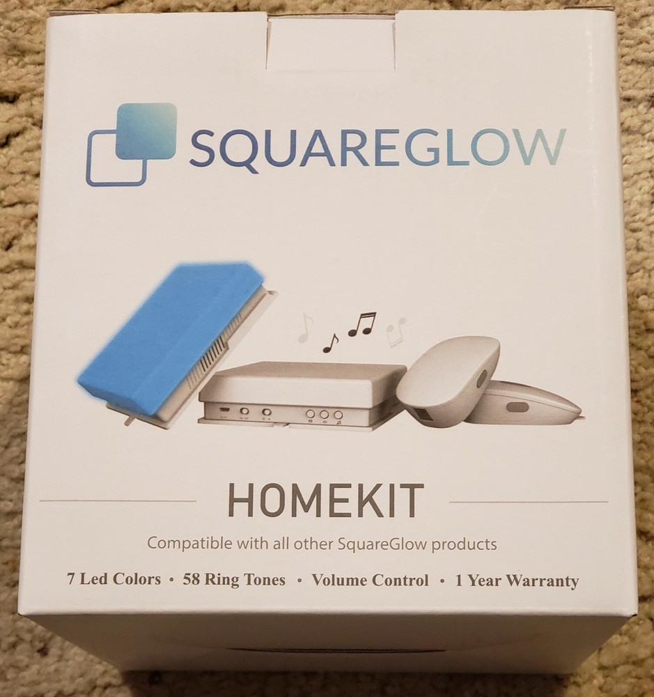 SQUAREGLOW - Home Kit with two 10ft Micro USB [6 Items]