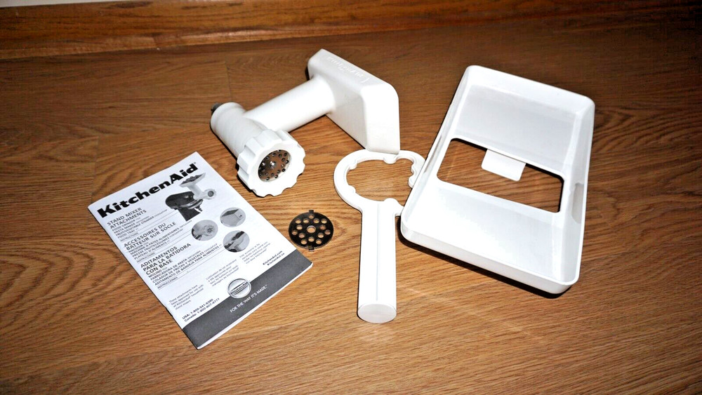KITCHEN-AID MEAT/FOOD GRINDER SET