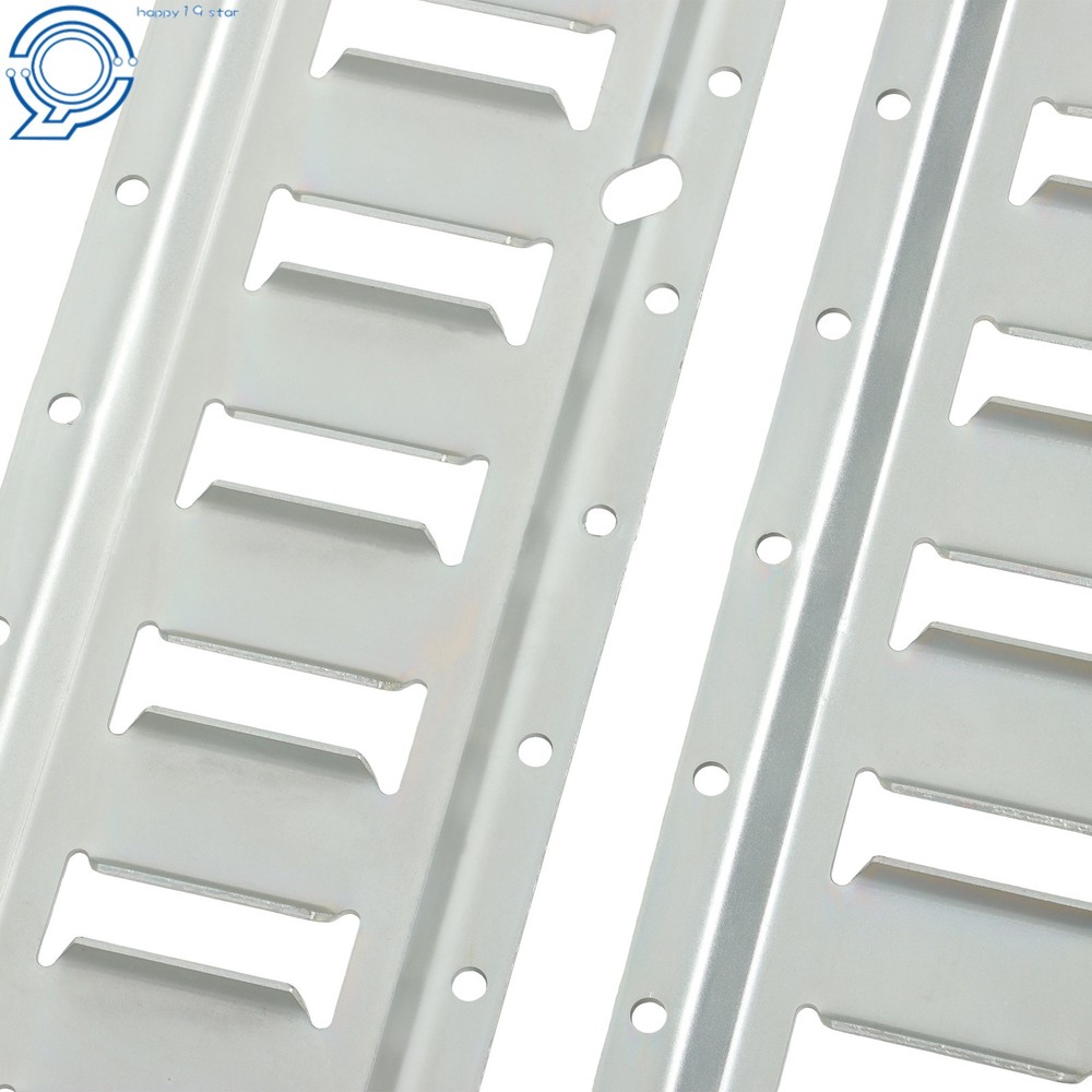 E Track Tie Down Rail Kit 8 Pack 2 FT E Track Rail For Garages Trailers