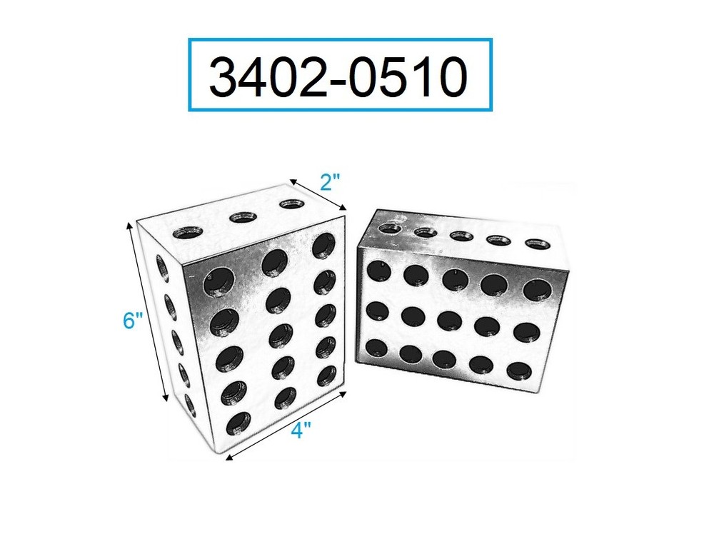 2-4-6 PRECISION MATCHED PAIR BLOCKS SET (3402-0510)
