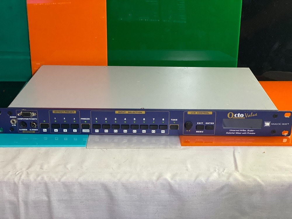 Analog Way Octo Value Switcher