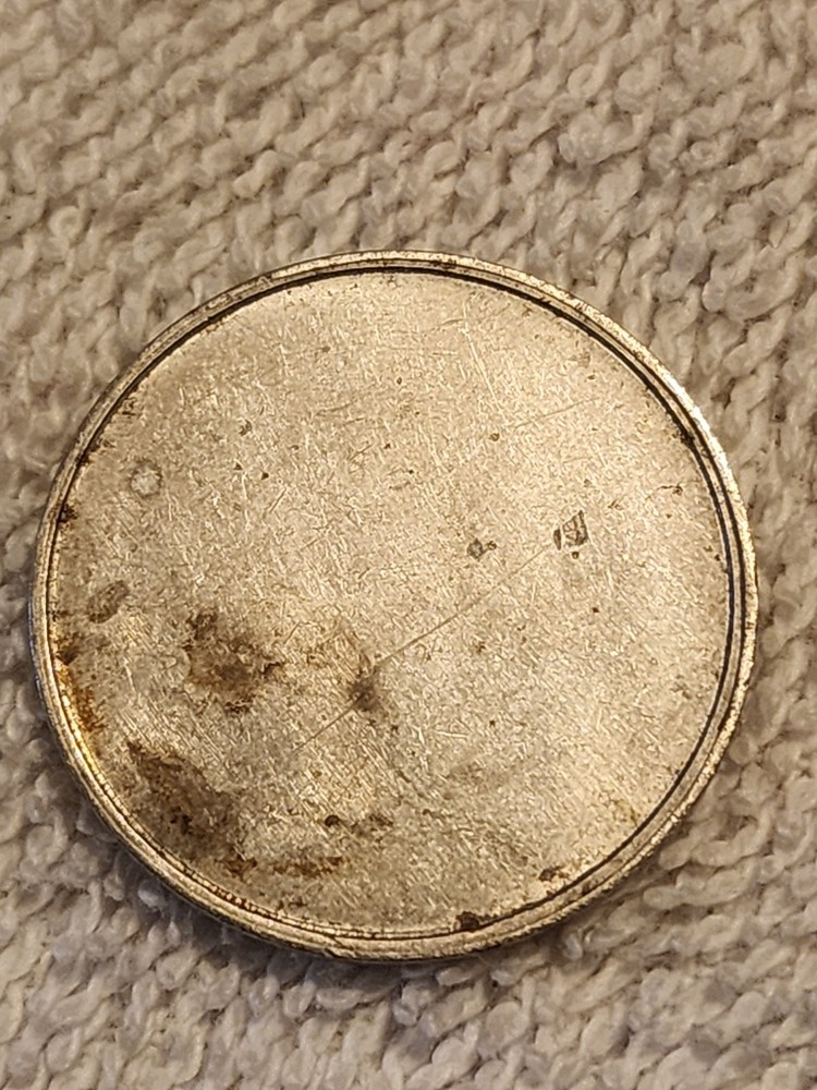 OLD CTR PARKING TOKEN SYSTEMS SILVER TONED TOKEN #qc1