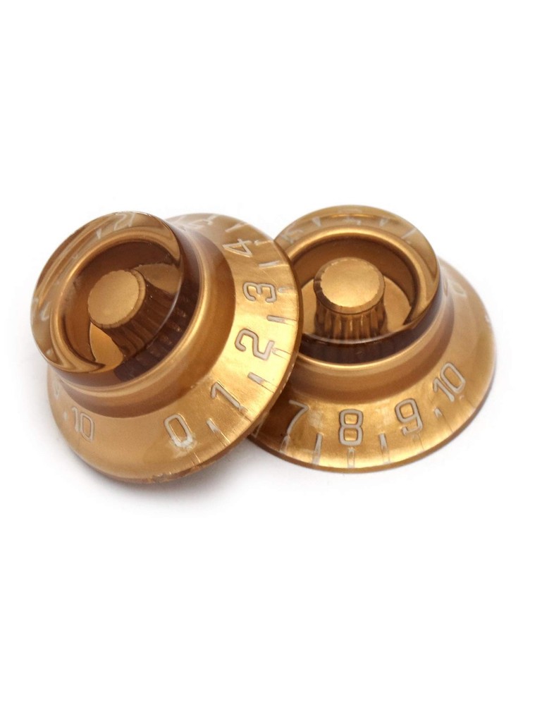 Metallor Electric Guitar Top Hat Knobs Speed Volume Tone Control Knobs Compat...