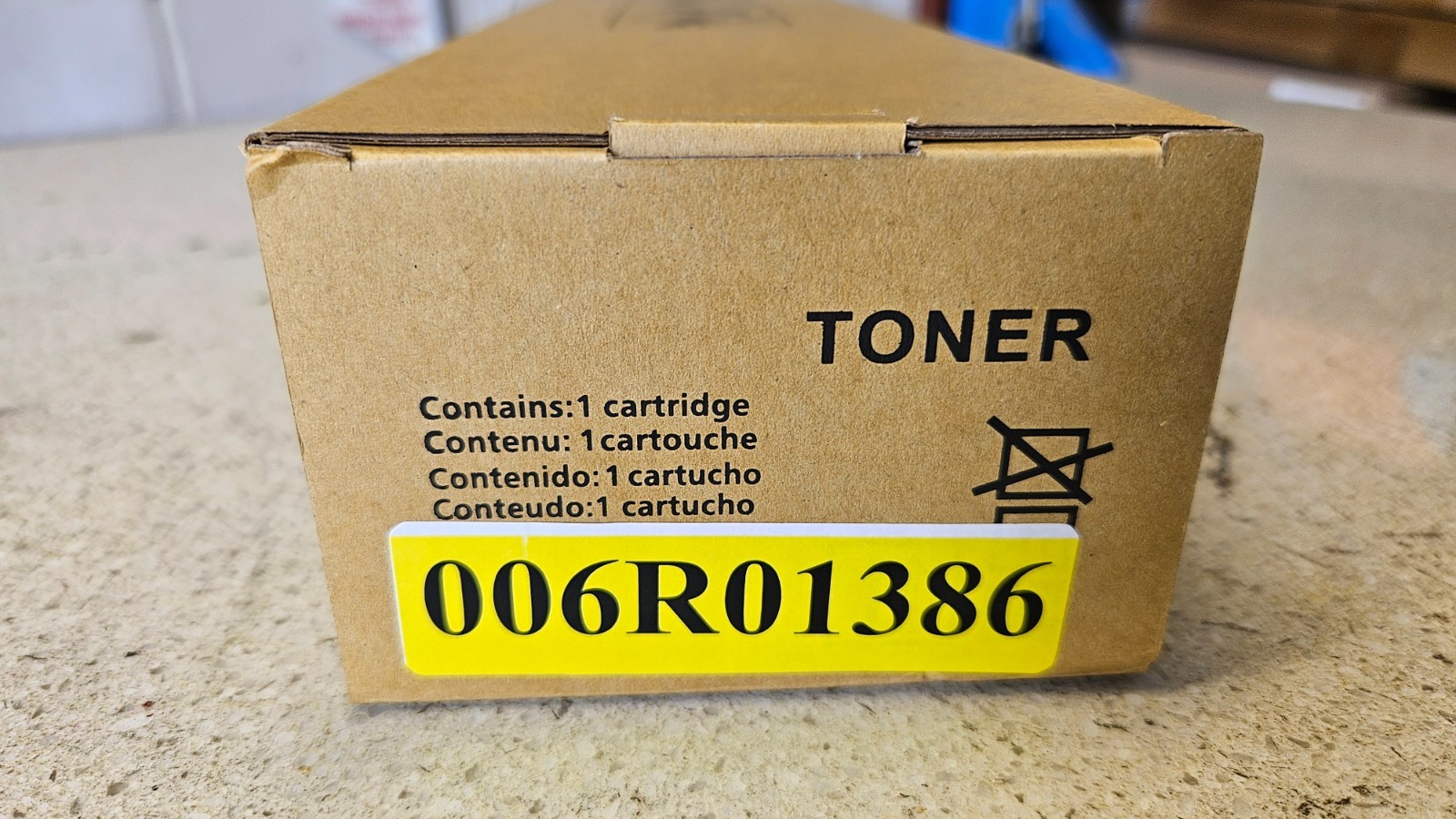 Xerox Compatible 006R01386 Yellow Toner for Color Press 700 / C75 / J75