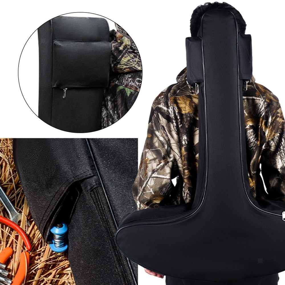 Archery Bag Archery Backpack Has External Pockets Soft Longbow Carrier T Shaped