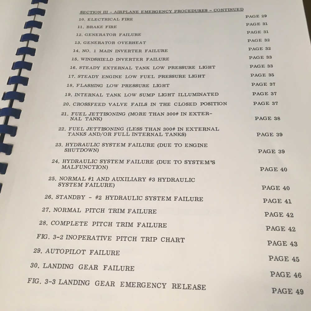 Lockheed 1329 JetStar Flight Training Manual