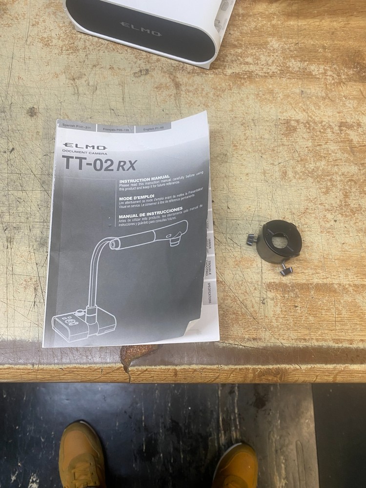 Elmo TT-02RX Document Camera Visual Presenter
