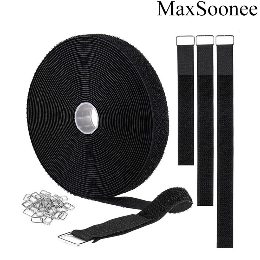 MaxSoonee Nylon Straps For Handling Loads Featuring Hook And Loop Fasteners