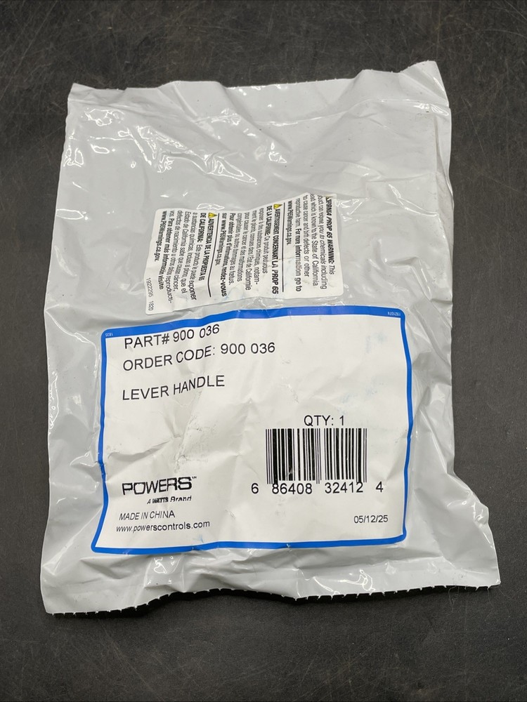Powers 900-036 Lever Handle for Powers 900 Series