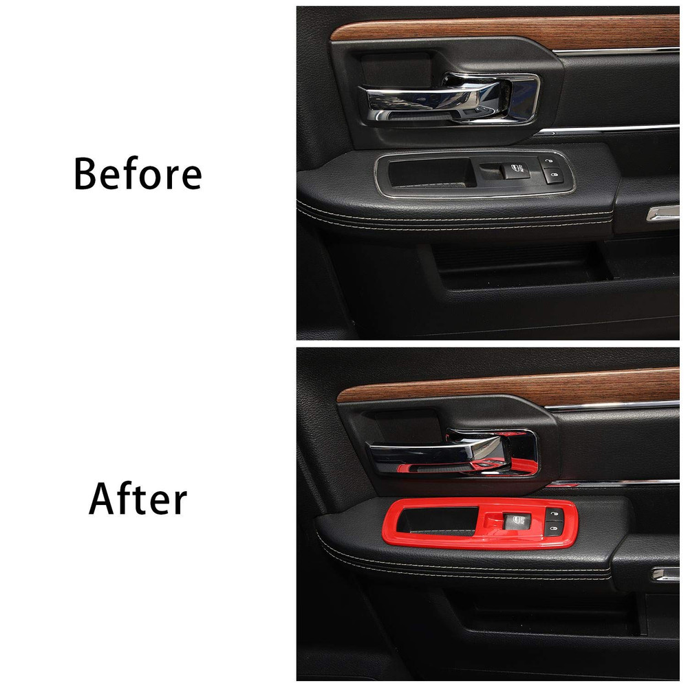 Window Lift Switch Power Window Control Regulator Button Embellishment Trim for