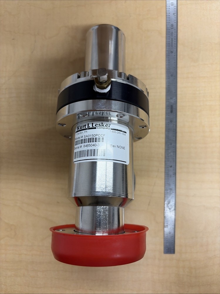 Kurt Lesker SA0150PCCF Conflat CF275 Right angle pneumatic valve