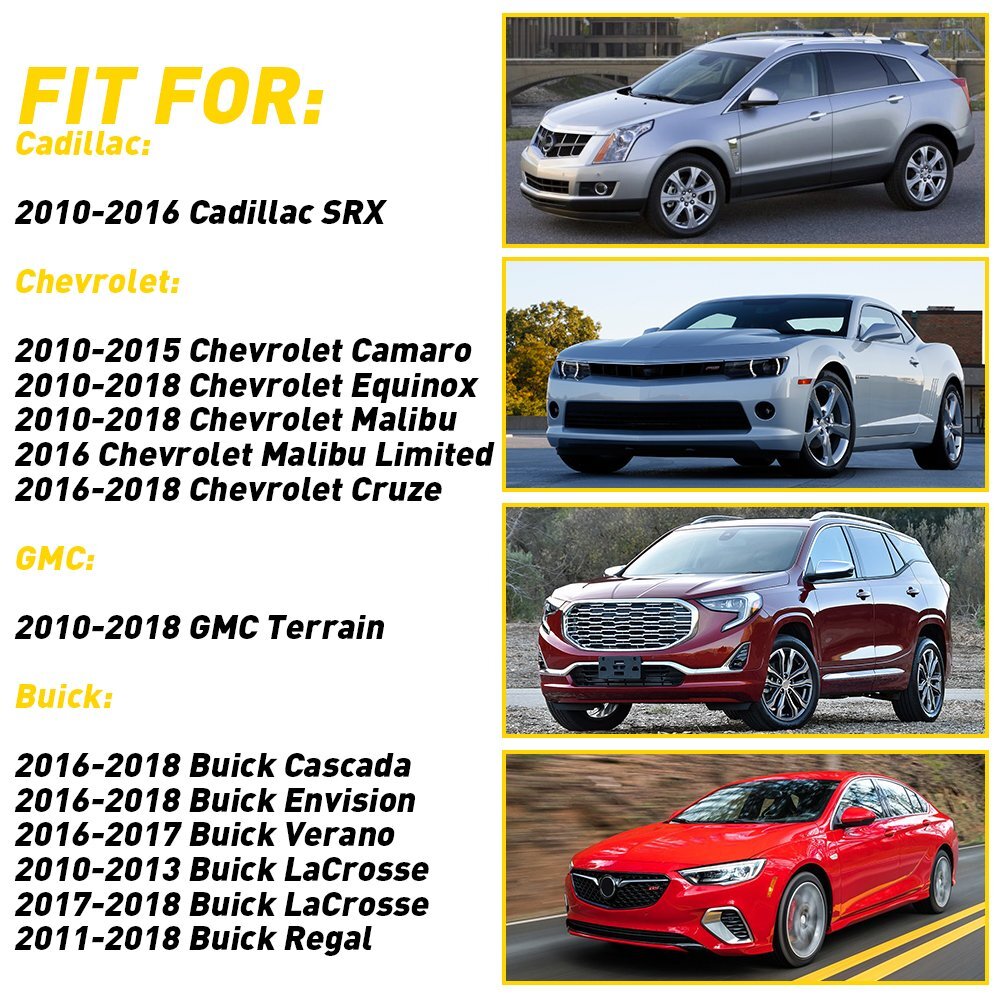 Seat Control Switch Left Driver Side For 2010-2018 Chevrolet Malibu Equinox