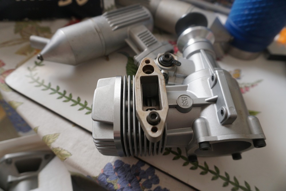 OS Max BGX-1 35 cc Model Airplane Engine, NIB