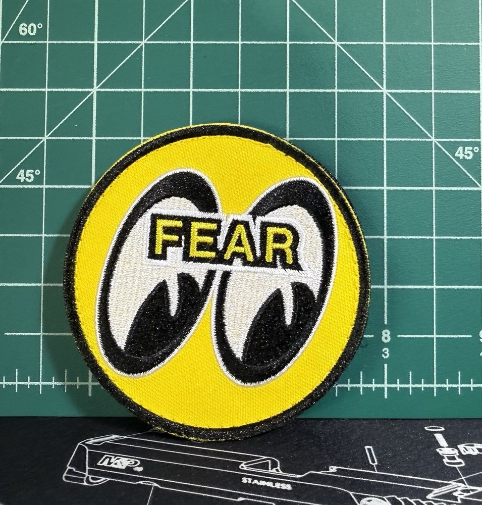 FEAR TOMORROW Moon Eyes Patch
