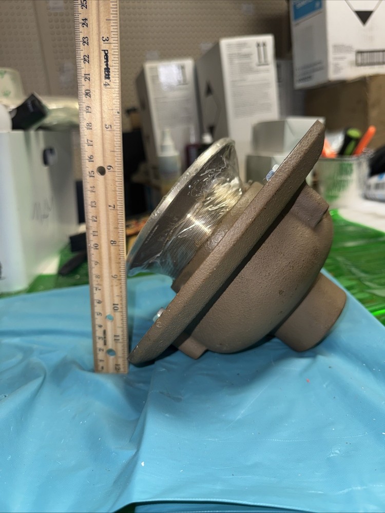 Smith 5” Floor Drain w/ A05NB Strainer Cast Iron Adjustable