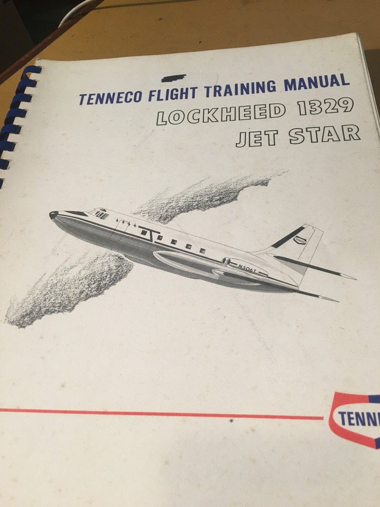 Lockheed 1329 JetStar Flight Training Manual