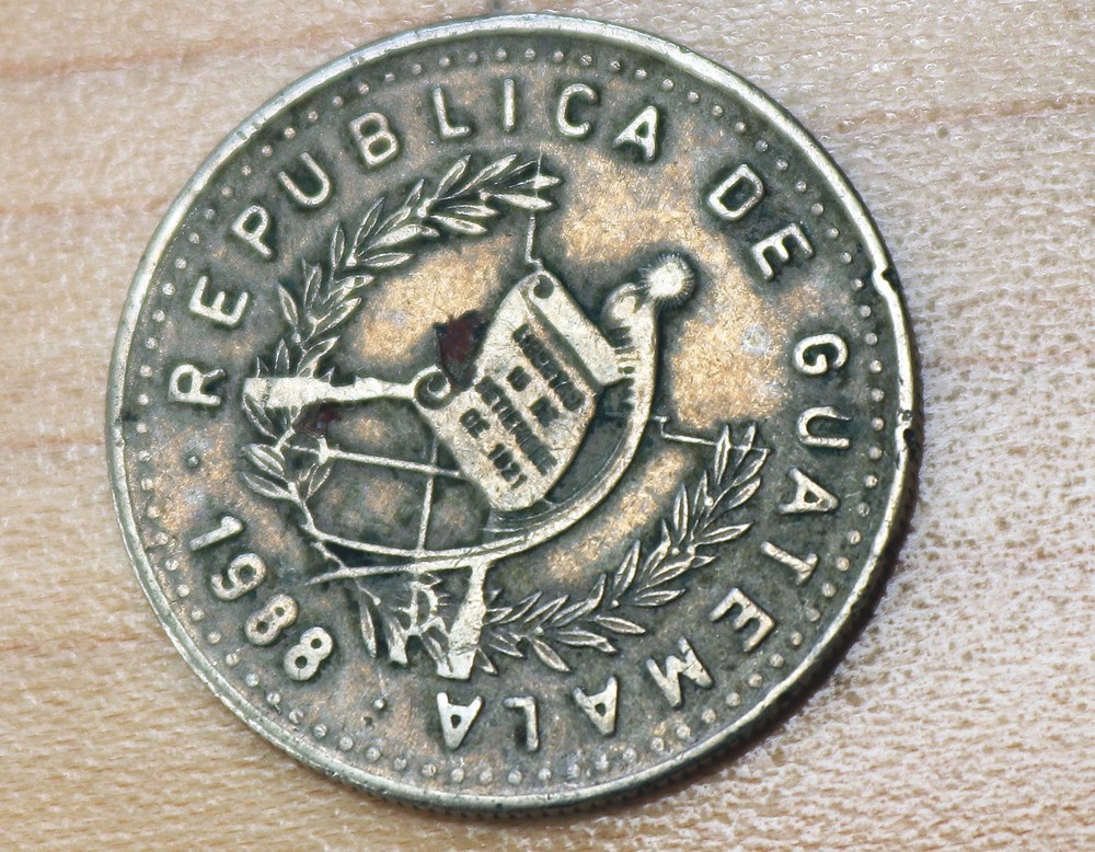1988 Guatemala 10 Centavos